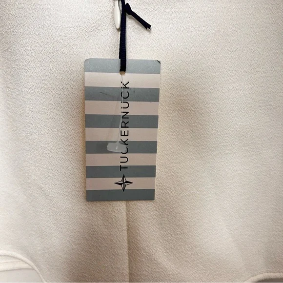 Tuckernuck Strapless Ivory Crepe Marin Top Size S - Picture 9 of 9